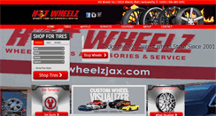 Desktop Screenshot of hotwheelzjax.com